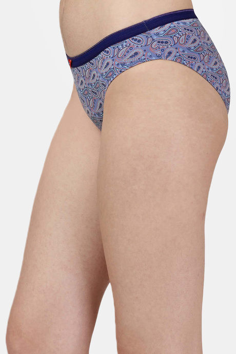 Soie Medium Rise Half Coverage Bikini Panty (Pack of 6) - Multicolor — image 4